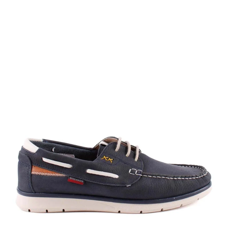 NAUTICO CORDON NOBUCK MARINO 4227