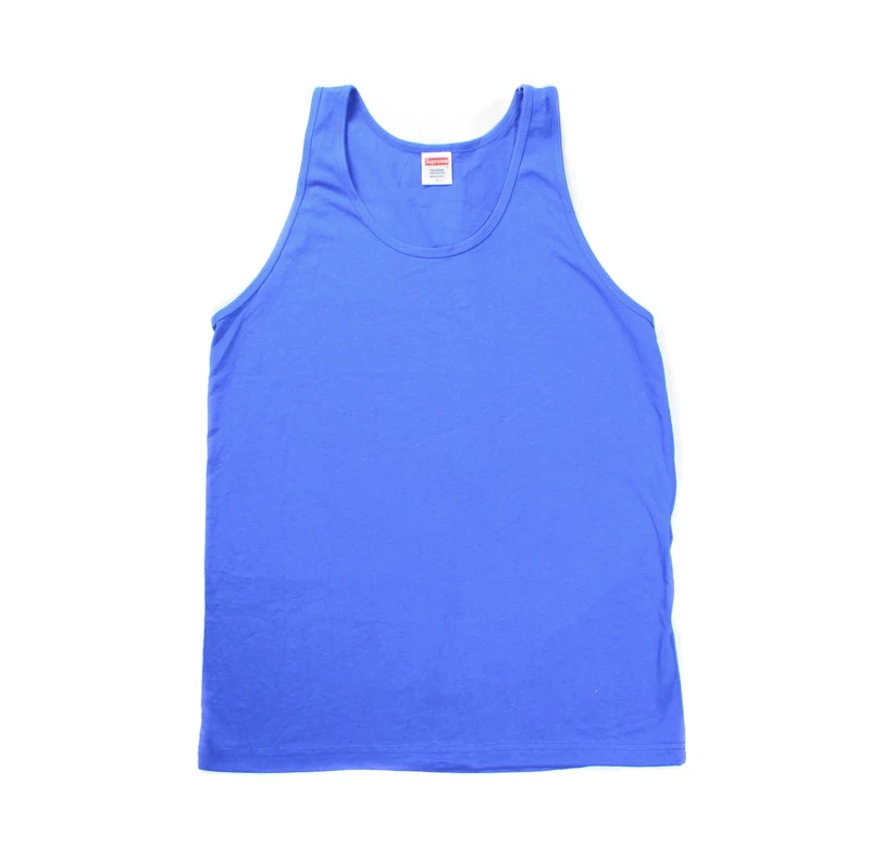 SUPREME - BLANK TANK TOP (ROYAL)