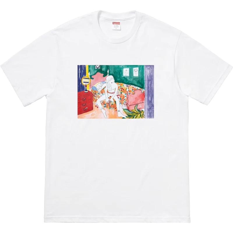 SUPREME - BEDROOM TEE (WHITE)
