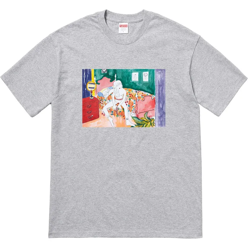 SUPREME - BEDROOM TEE (HEATHER GREY)