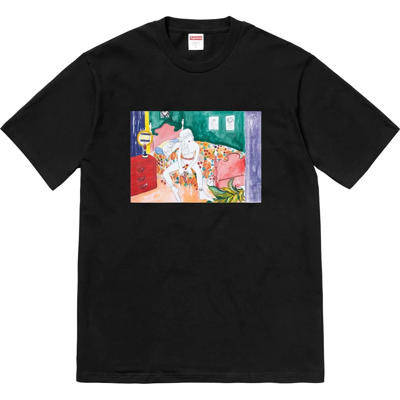 SUPREME - BEDROOM TEE (BLACK)