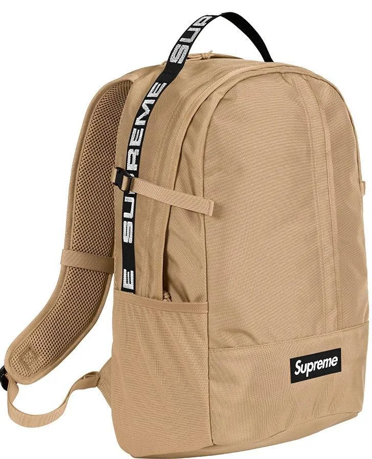 SUPREME - BACKPACK S/S '18 (TAN)