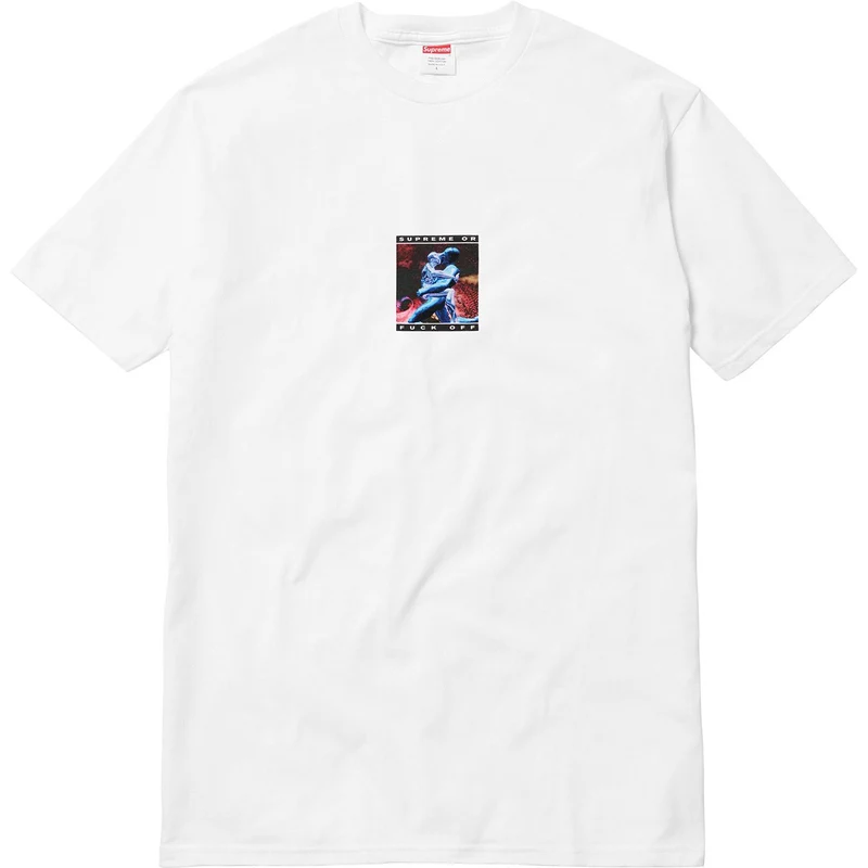 SUPREME - CYBER TEE (WHITE)