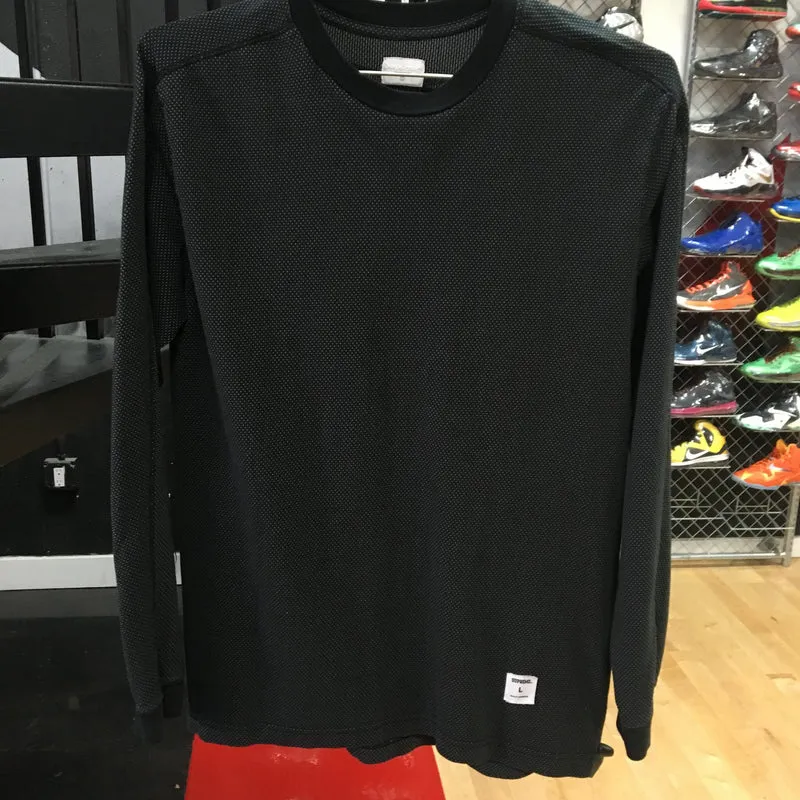 Supreme - Cut & Sew Polka Dot L/S T-Shirt