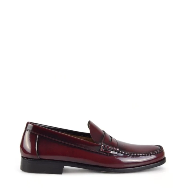 MOCASIN CASTELLANO ANTIFAZ BURDEOS 2910