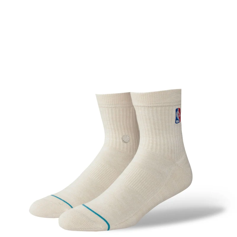 STANCE - NBA LOGOMAN QTR (NATURAL)