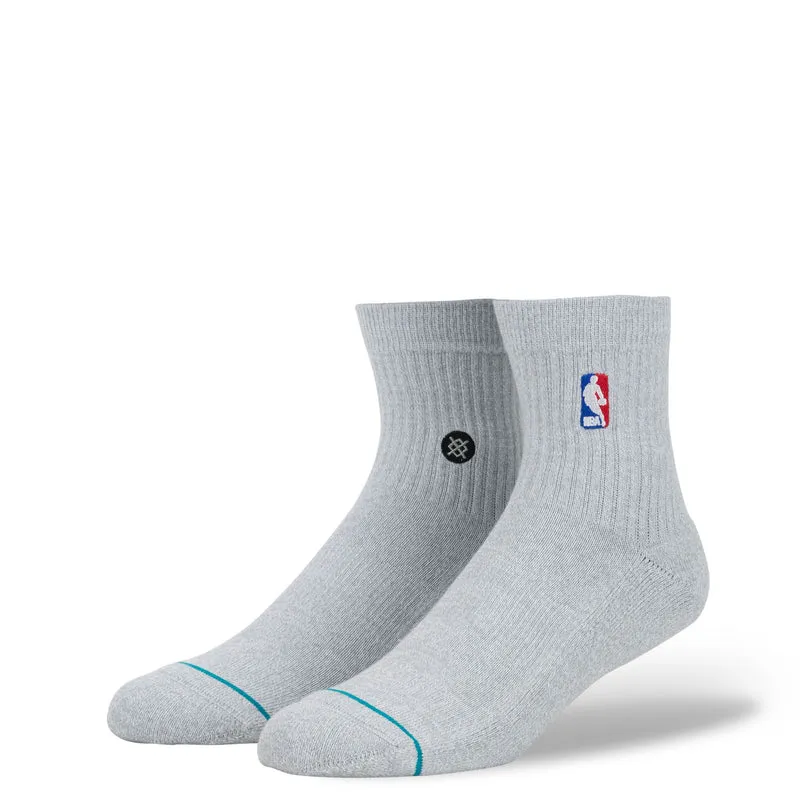 STANCE - NBA LOGOMAN QTR (HEATHER GREY)