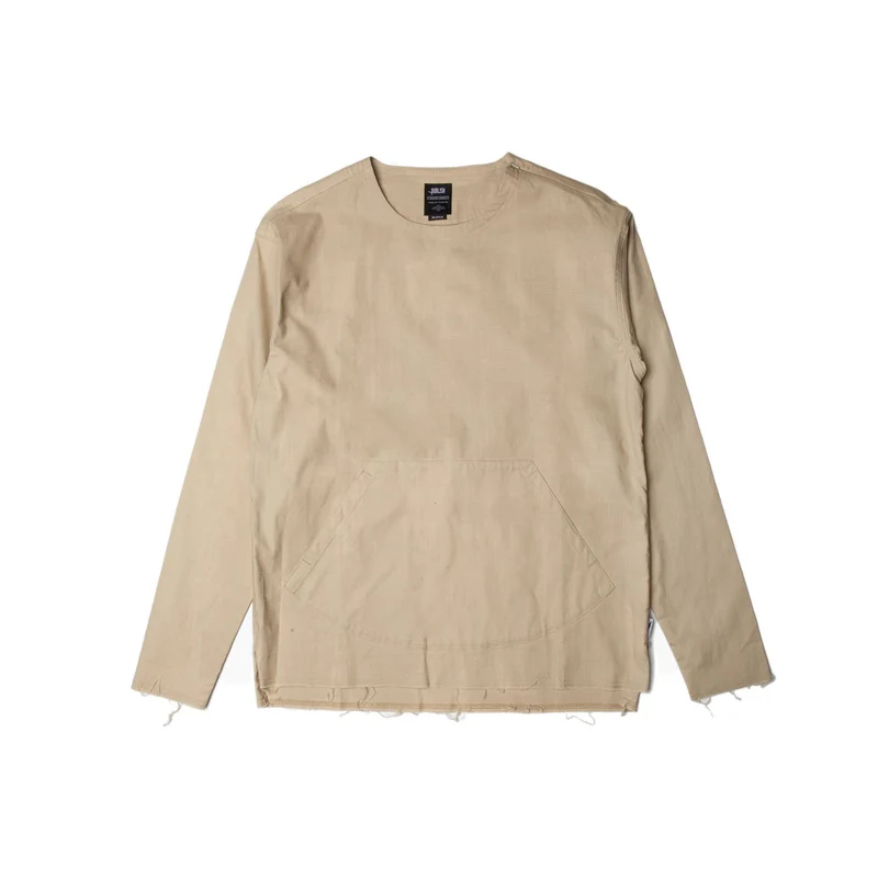 PUBLISH - ANTWAN WOVEN TOP (KHAKI)
