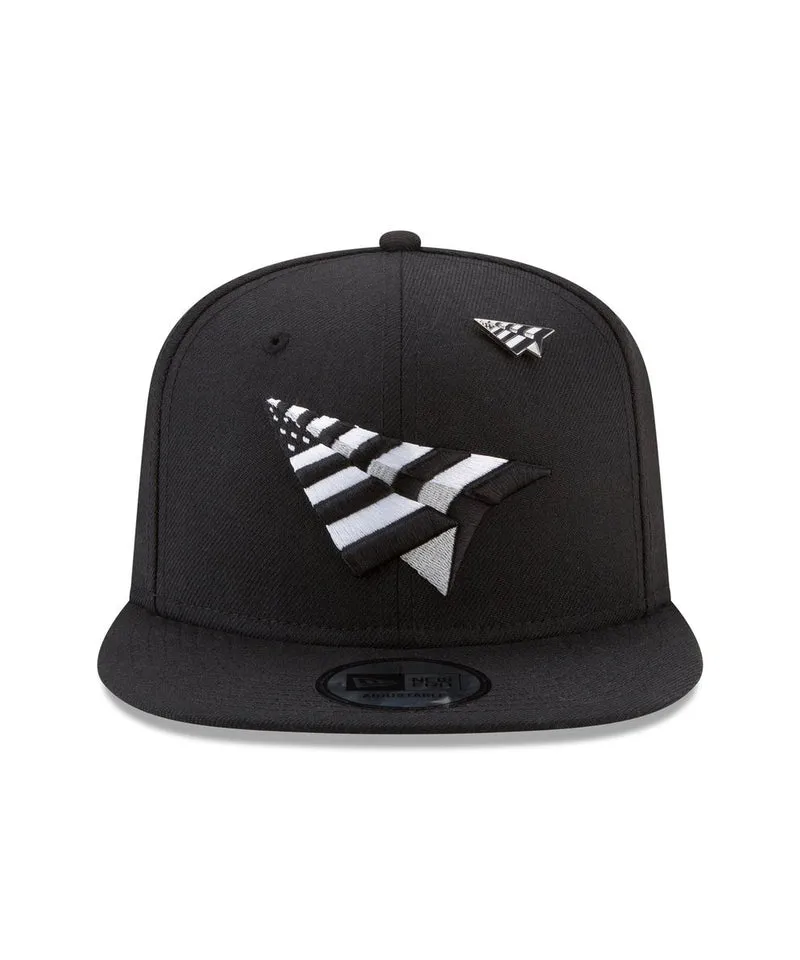 PAPER PLANES - THE CROWN ORIGINAL SNAPBACK (BLK/WHT)