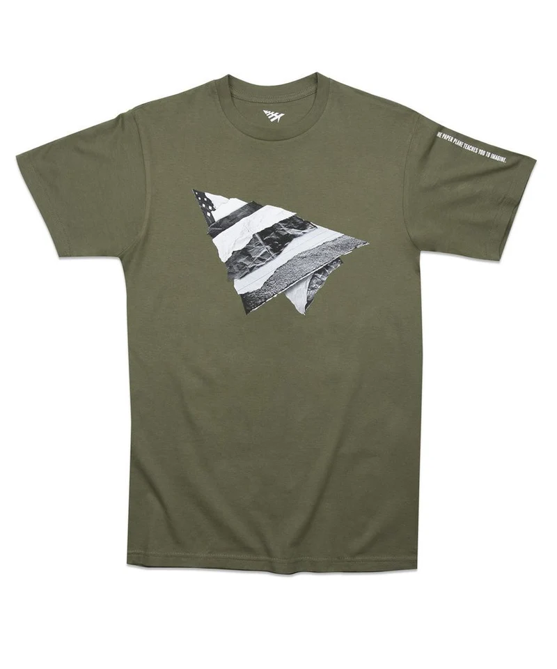 PAPER PLANES - RIP & REPAIR TEE (CYPRESS)