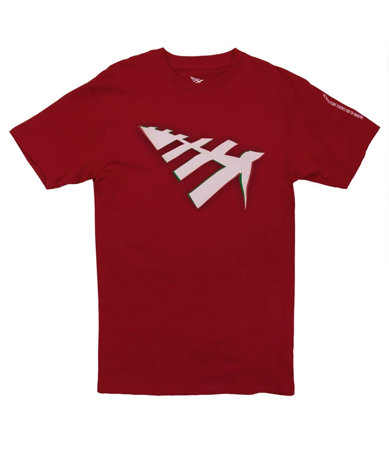 PAPER PLANES - PROJECTION TEE (RED)