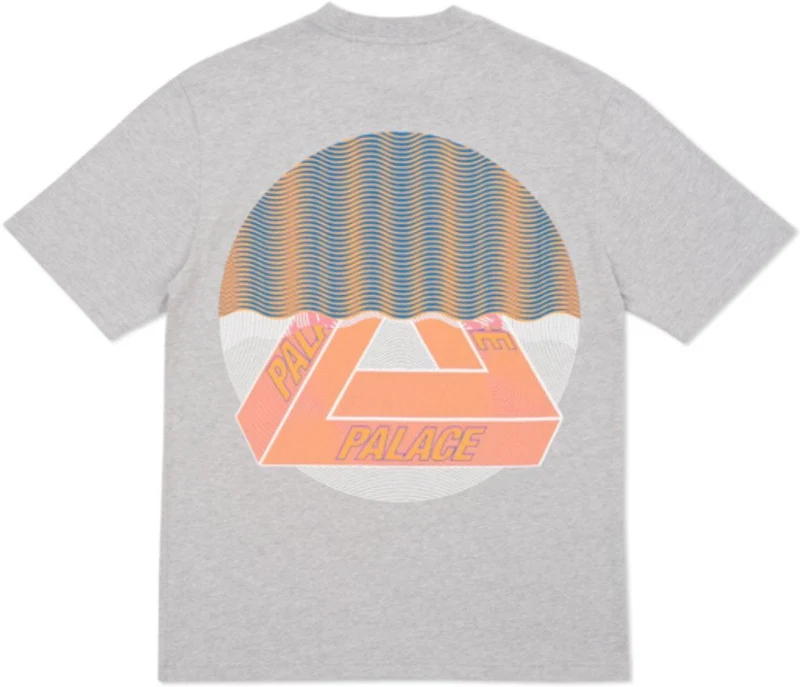 PALACE - TRI-CURTAIN TEE (GREY)