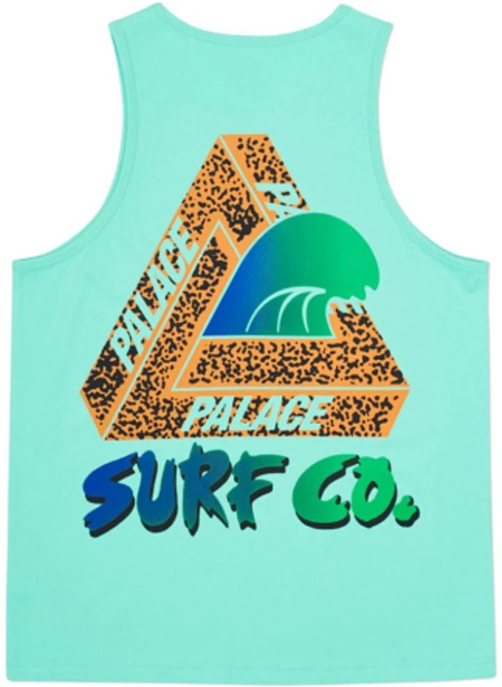 PALACE - SURF CO VEST TEE (LIGHT GREEN)