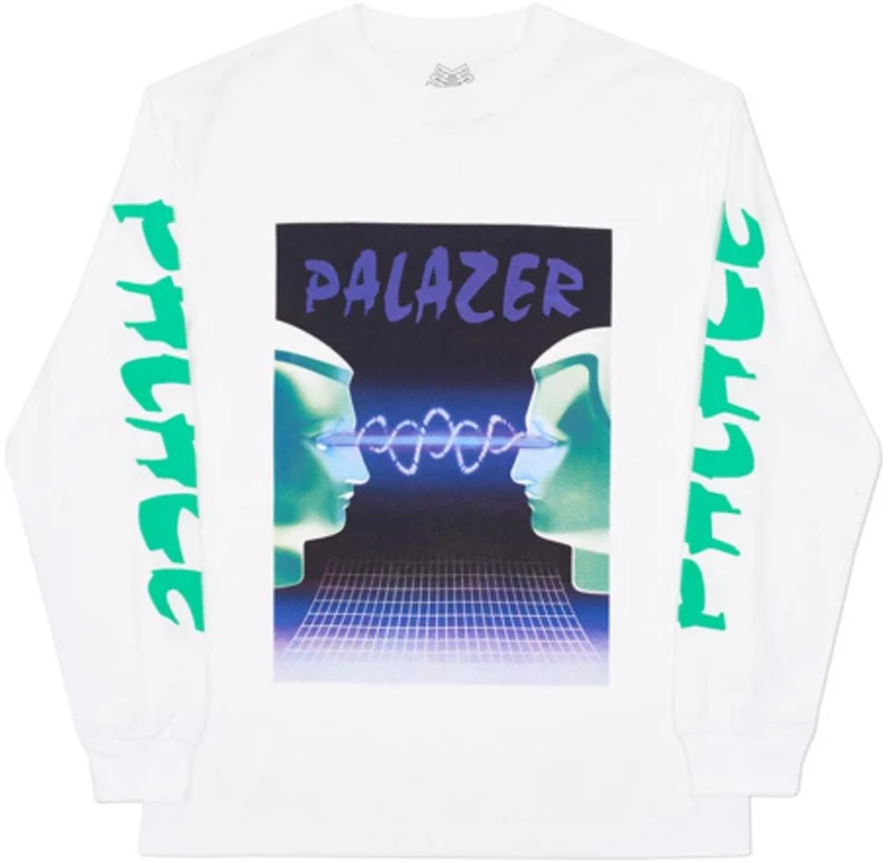 PALACE - PALAZER L/S TEE (WHITE)