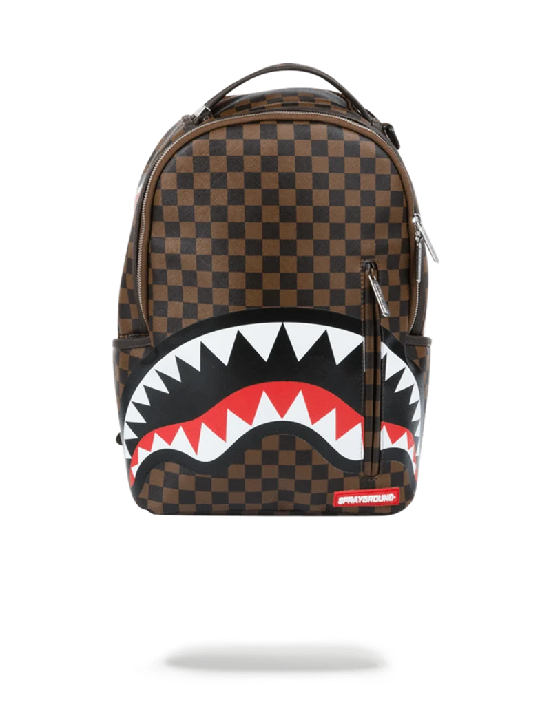 SPRAYGROUND - SLEEK SHARKS IN PARIS (BROWN)