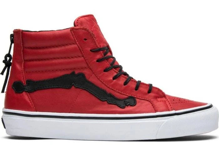 SK8-HI REISSUE ZIP LX x BLENDS - BONES (CHILI PEPPER)