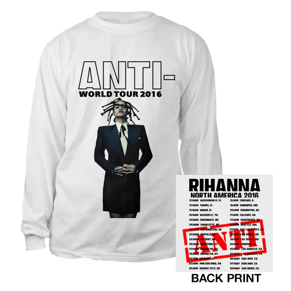 Rihanna - Anti Tour L/S T-Shirt