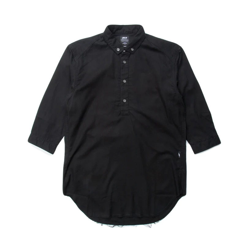 PUBLISH - DION BUTTON UP (BLACK)