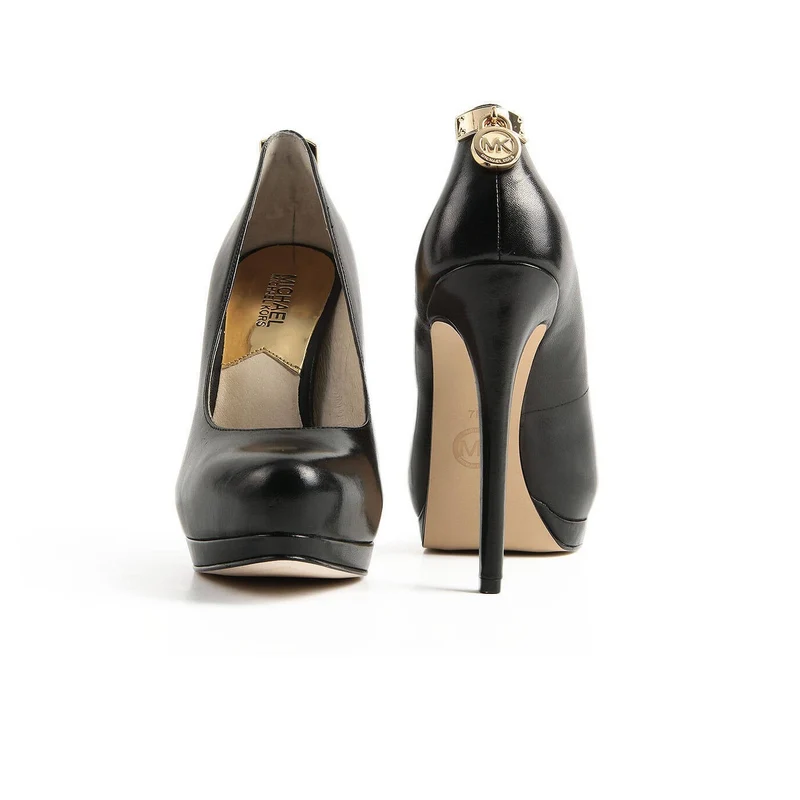 Zapatos Michael Kors Hamilton Pump 40F4HAHP1L Black