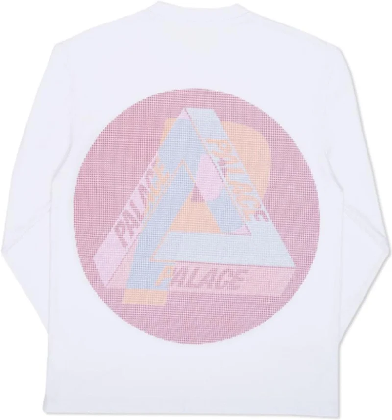 PALACE - MULTI P L/S TEE (WHITE)
