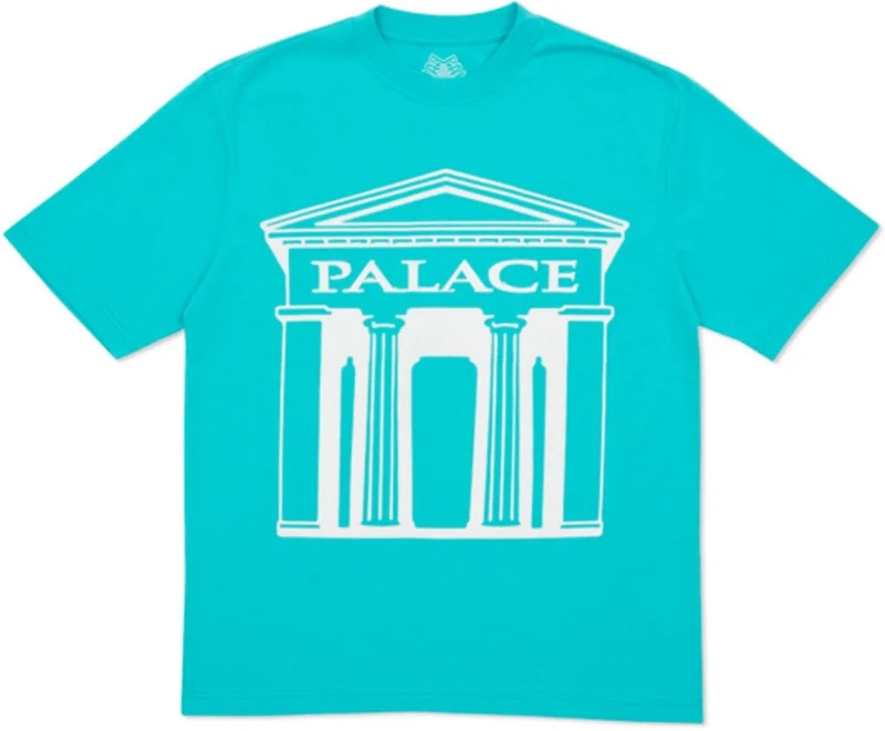PALACE - LONDON STRONGHOLD TEE (AQUA)
