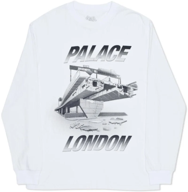 PALACE - LONDON L/S (WHITE)