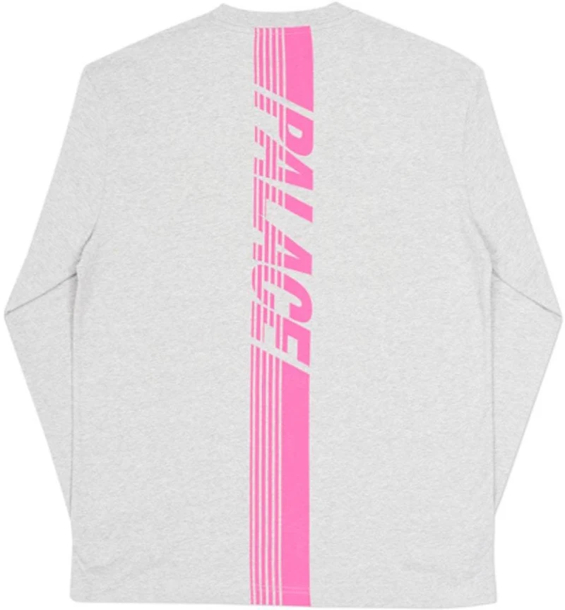PALACE - LINE STRIPE L/S (GREY)