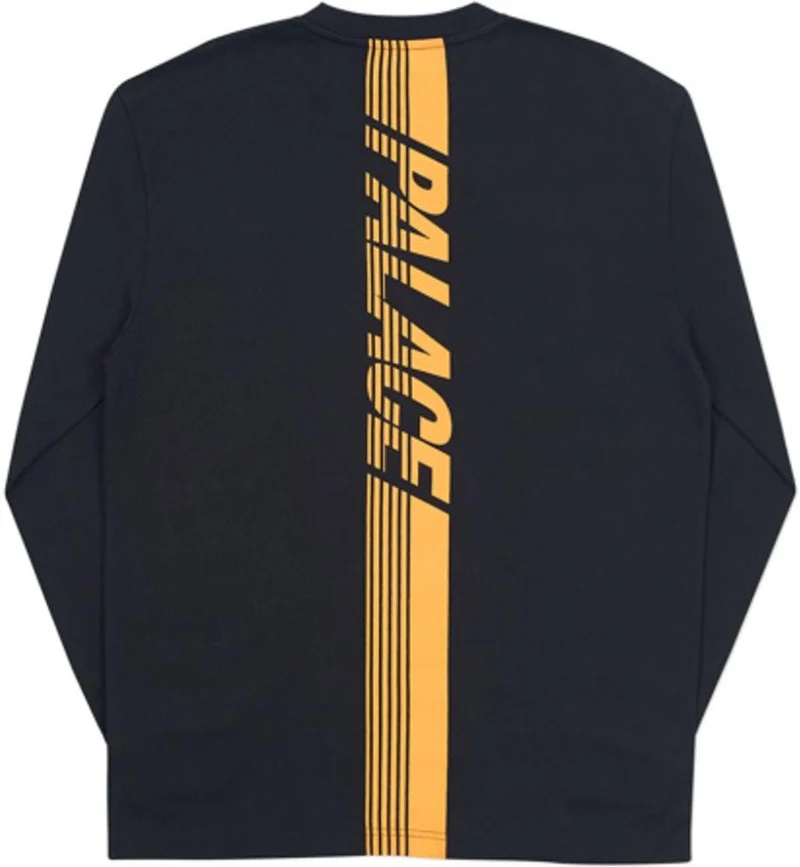 PALACE - LINE STRIPE L/S (BLACK)