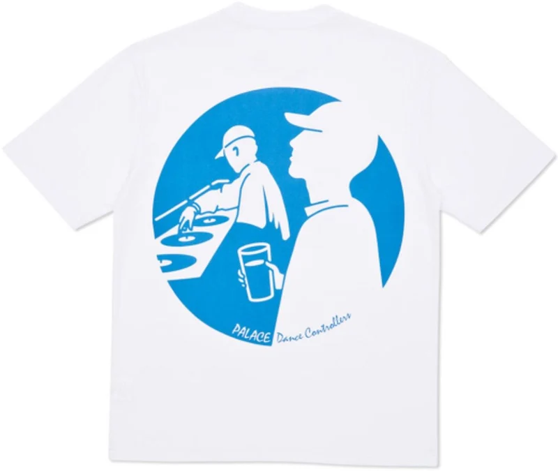 PALACE - DANCE CONTROL TEE (WHITE)