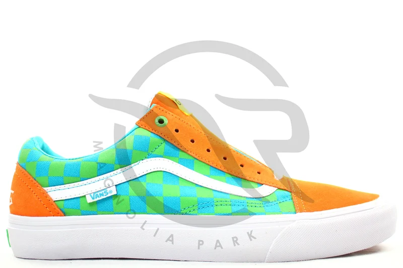 OLD SKOOL PRO - GOLF WANG (CHECKERED ORANGE)