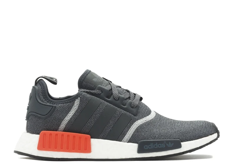 NMD R1 - GREY / SOLAR RED
