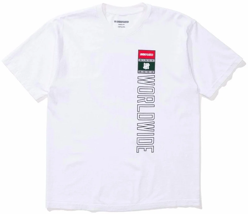 NIKE/UNDEFEATED - WORLDWIDE TEE (WHITE)