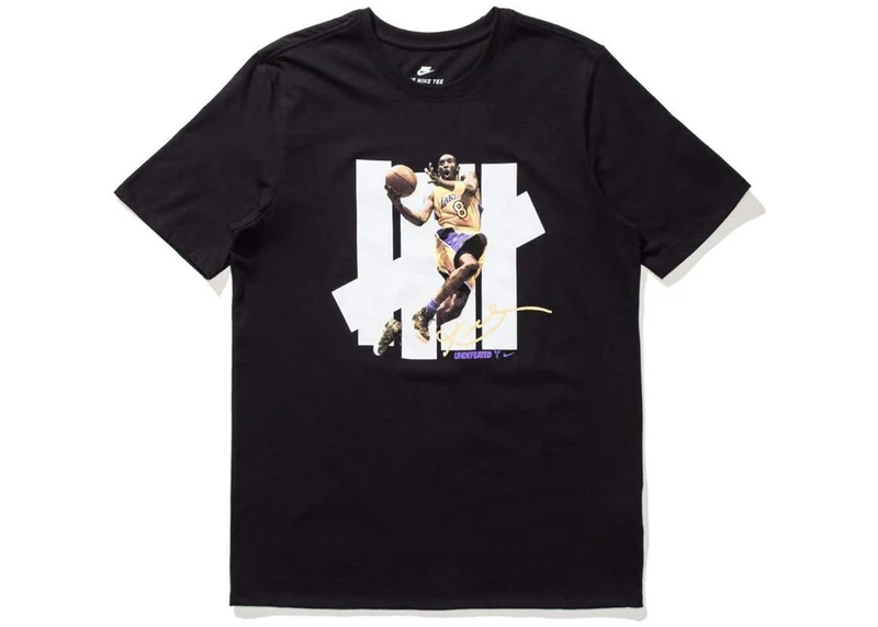 NIKE/UNDEFEATED - 5 STRIKE KOBE T-SHIRT (BLACK)