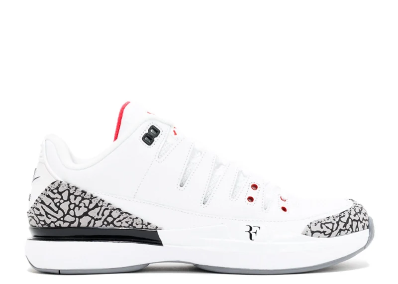 NIKE ZOOM VAPOR AJ3 - WHITE CEMENT [USED]