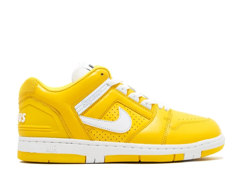 NIKE SB AF2 LOW - SUPREME (YELLOW)