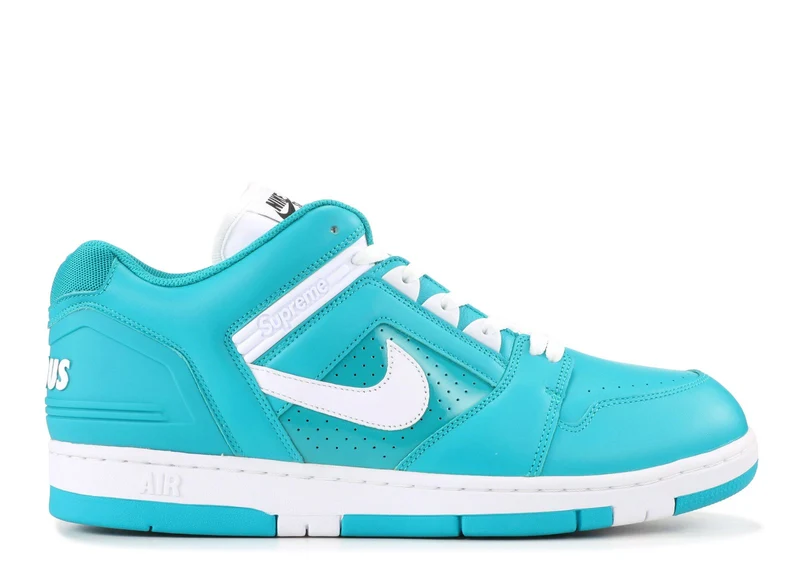 NIKE SB AF2 LOW - SUPREME (TEAL)