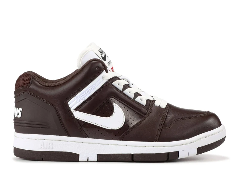 NIKE SB AF2 LOW - SUPREME (BROWN)