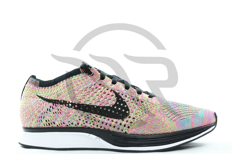 NIKE FLYKNIT RACER - MULTI-COLOR (GREY TONGUE)