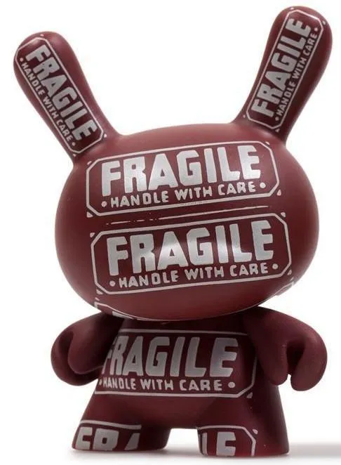 KID ROBOT - ANDY WARHOL DUNNY (FRAGILE HANDLE WITH CARE)