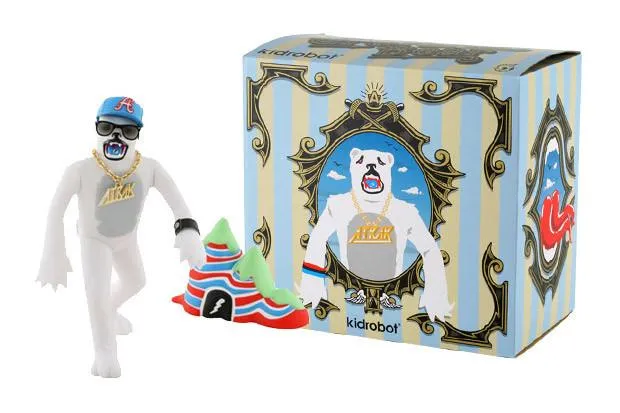 KID ROBOT - A TRAK X DUST LA ROCK GRATEFUL BEAR