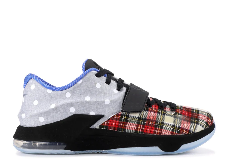 KD 7 EXT CNVS QS - PLAID AND POLKA DOT