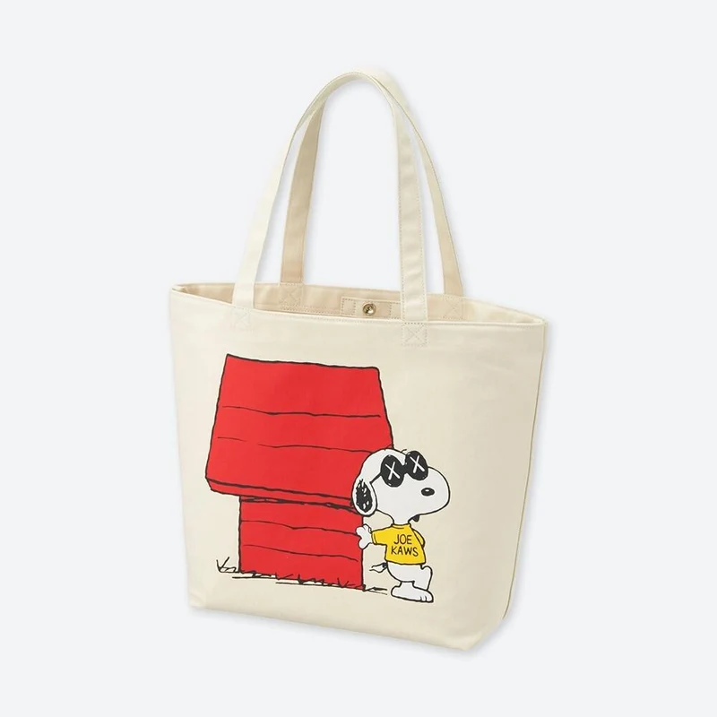 KAWS/PEANUTS/UNIQLO - TOTE BAG (SNOOPY/WOODSTOCK)