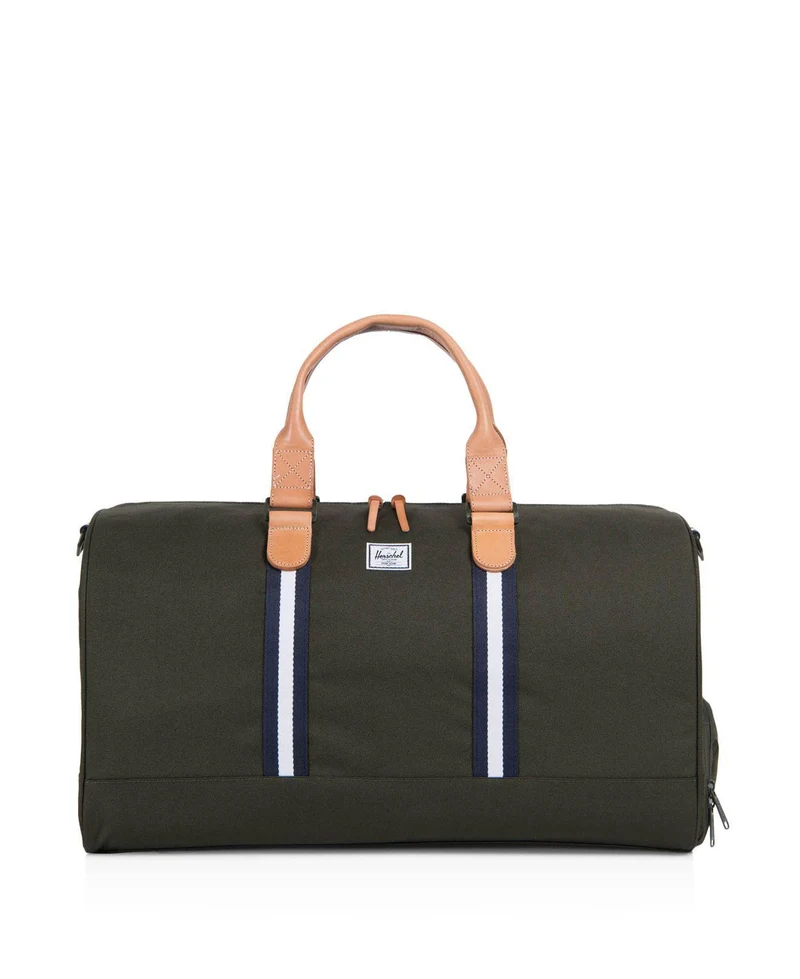 HERSCHEL - NOVEL OFFSET POLY DUFFLE (FOREST GRN)