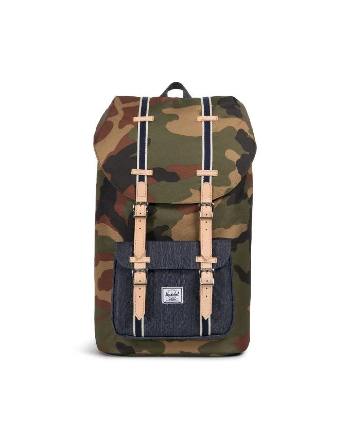 HERSCHEL - LITTLE AMERICA BACKPACK (WDCAMO/DENIM)