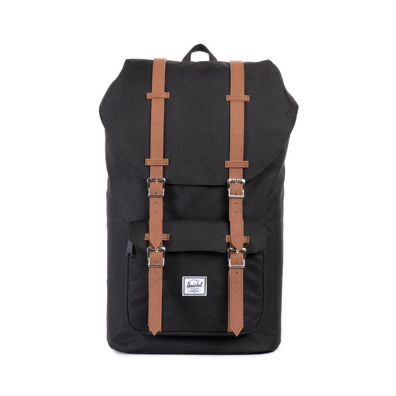 HERSCHEL - LITTLE AMERICA BACKPACK (BLK/TAN)