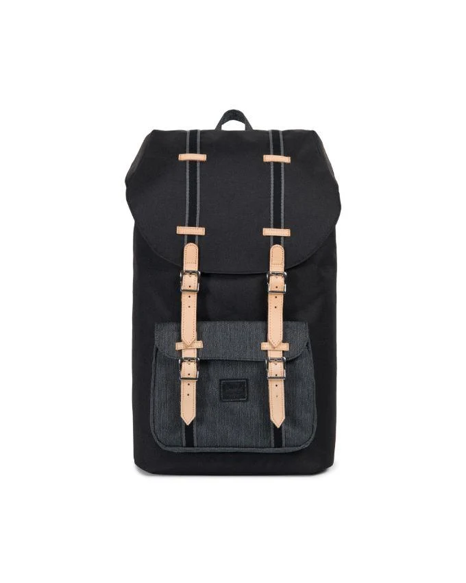 HERSCHEL - LITTLE AMERICA BACKPACK (BLK/DENIM)