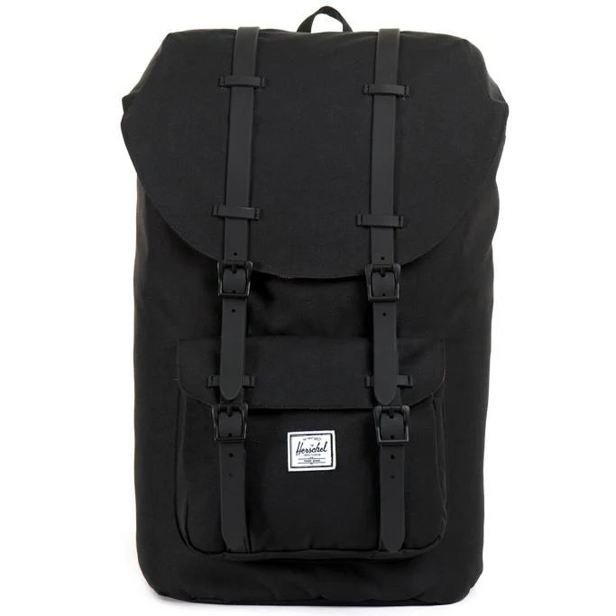 HERSCHEL - LITTLE AMERICA BACKPACK (BLK/BLK)