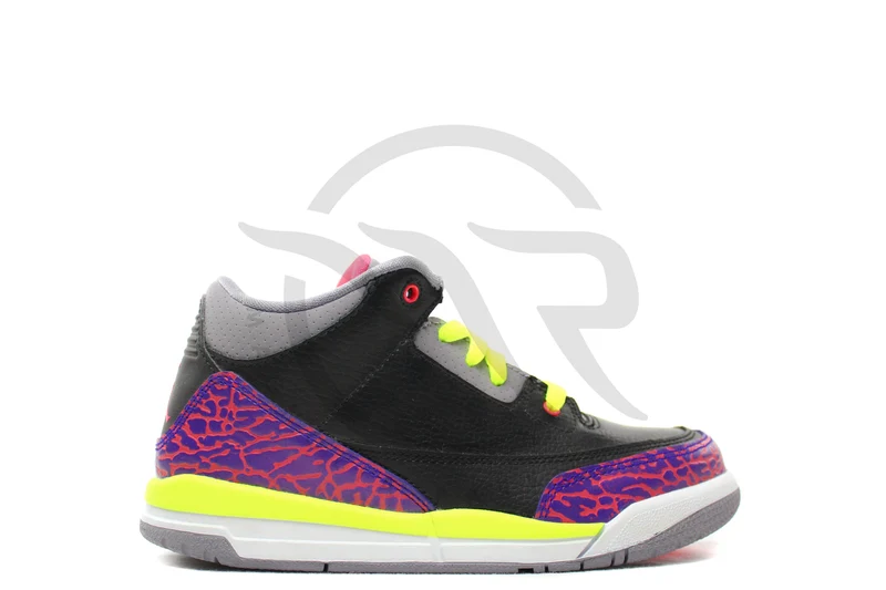 GIRLS JORDAN RETRO 3 (PS) - ATOMIC RED