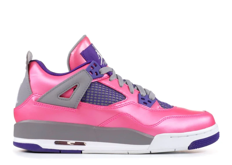GIRLS AIR JORDAN RETRO 4 (GS) - PINK FOIL