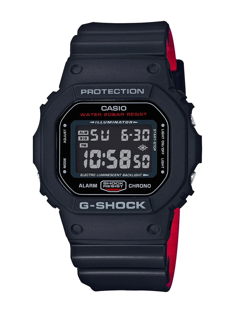 G-SHOCK - DW-5600-HR-1 (BLK/RED)